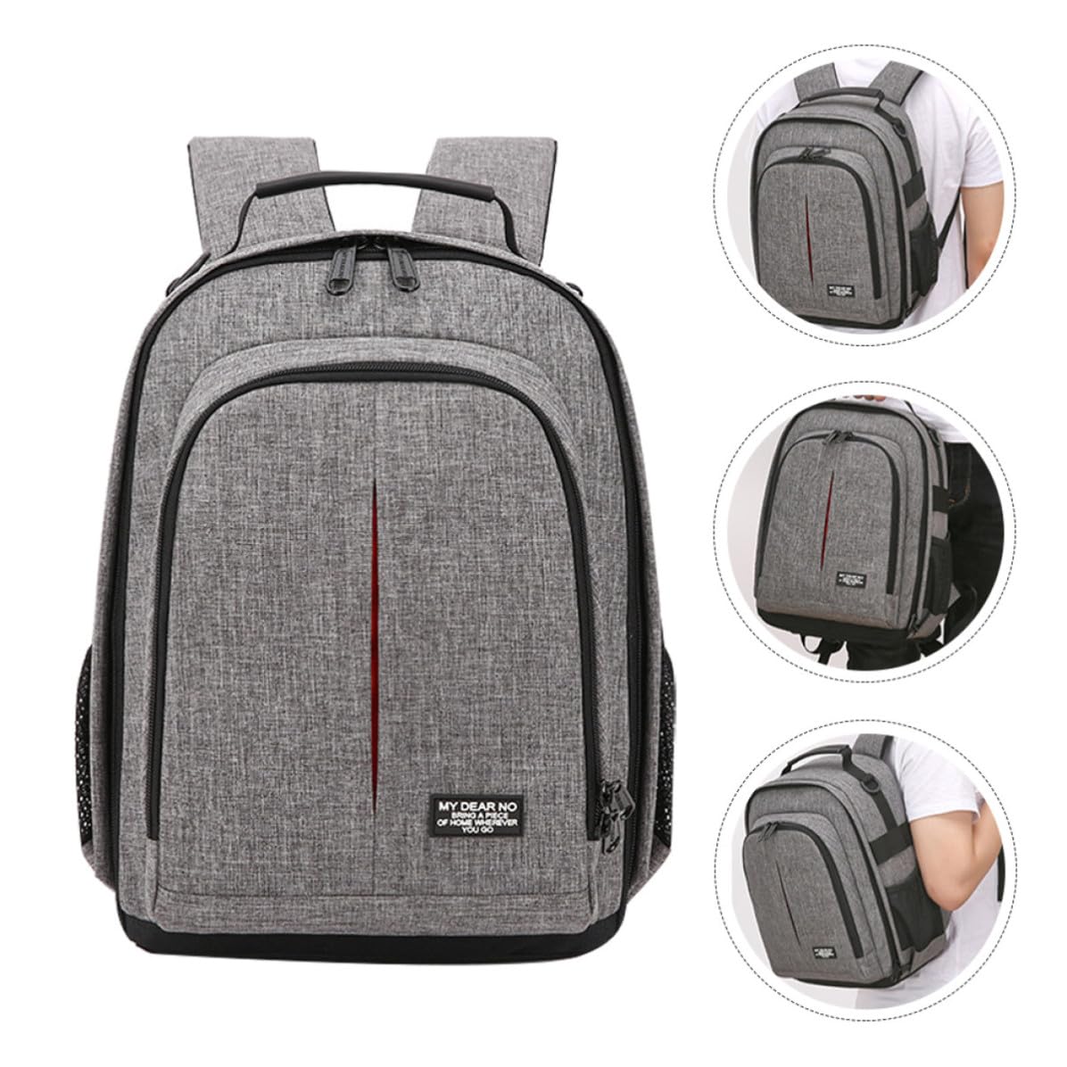 Zaino Spallacci Imbottiti Macchina Fotografica Dslr e Oxford per Viaggi e Fotografia Outdoor