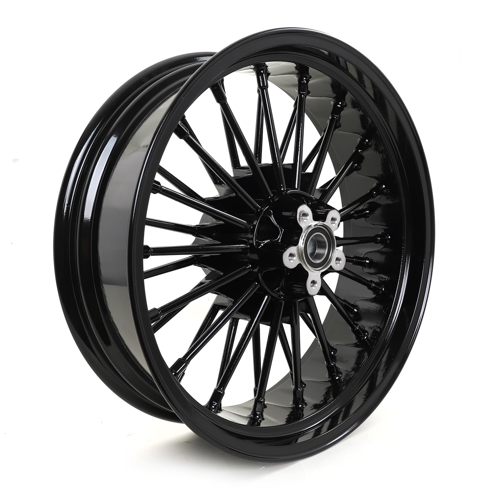 Amazon.com: TOFR 17x3.5 Front 17x6.0 Rear Wheels Rims Fat Spoke