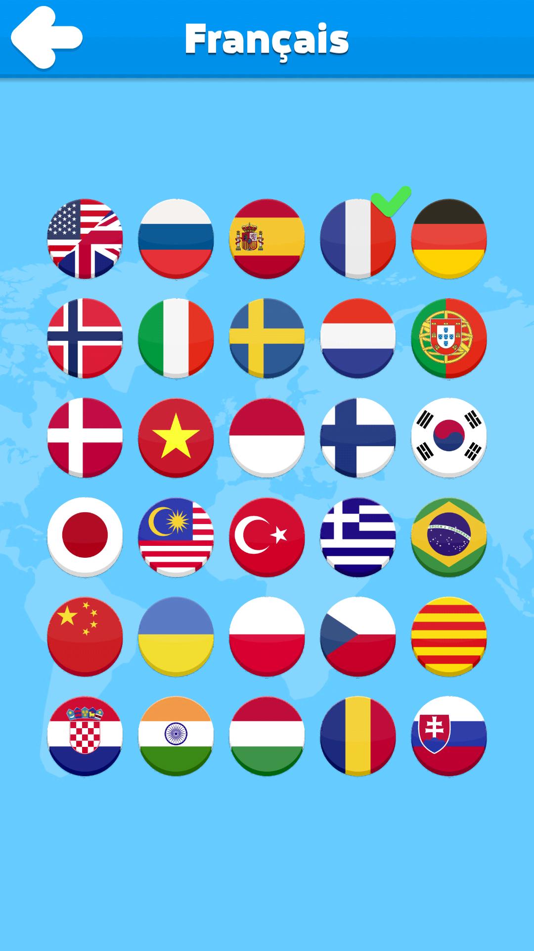 Quiz drapeaux Devinez le drapeau sur la photo Application sur