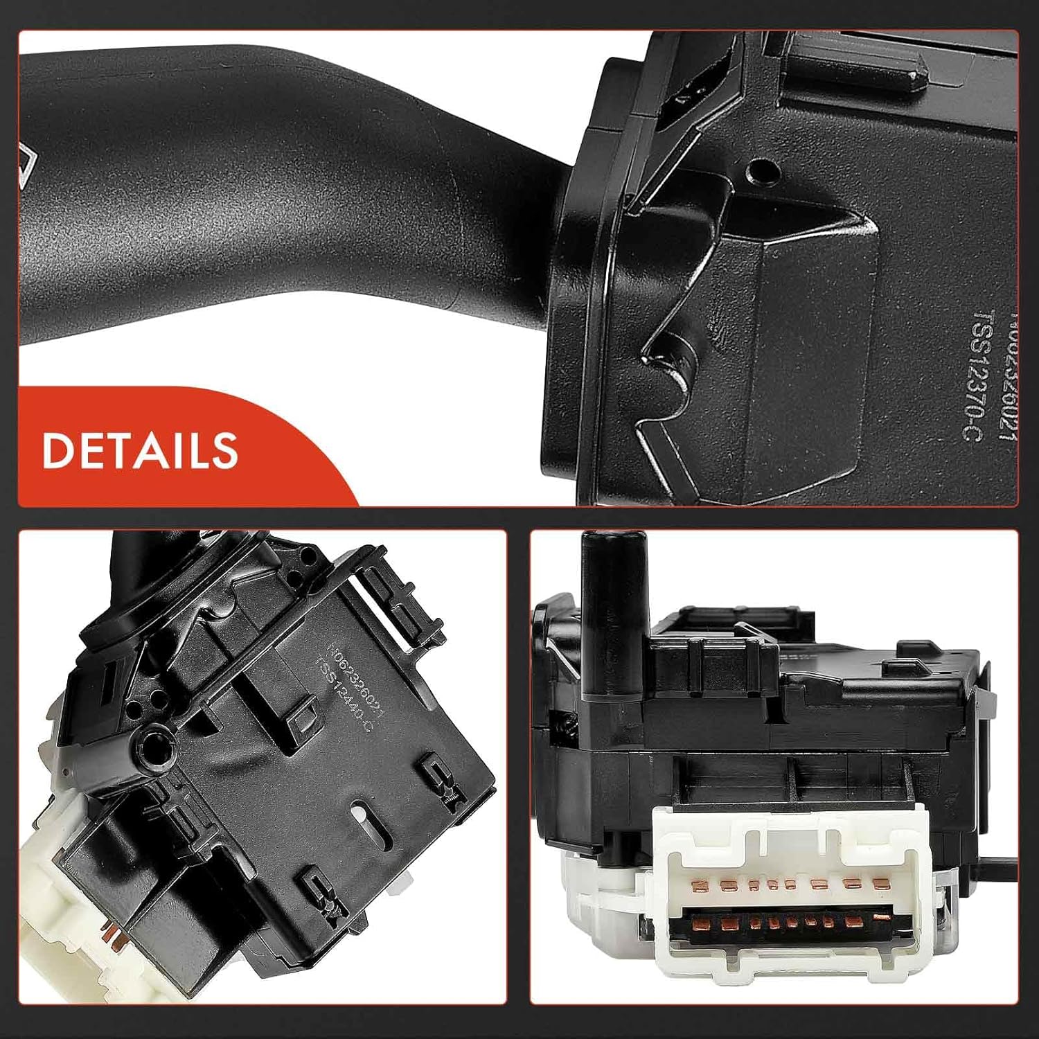 A-Premium Turn Signal Switch, Headlight Dimmer Multifunction Switch Compatible with Scion tC 2008-2010, Toyota Celica 2000-2005, Highlander 2001-2007, No Fog Light