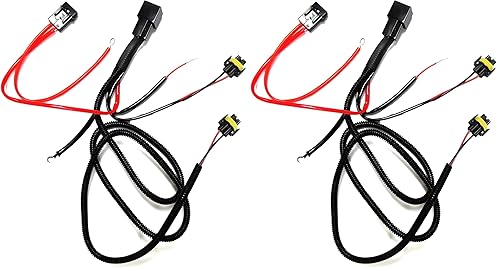 Miniatura 6 de iJDMTOY H11 880 890 Relay Cableado Arnés para HID Kit de conversión, Add-On Niebla Luces, LED de circulación diurna Lámparas y mucho más