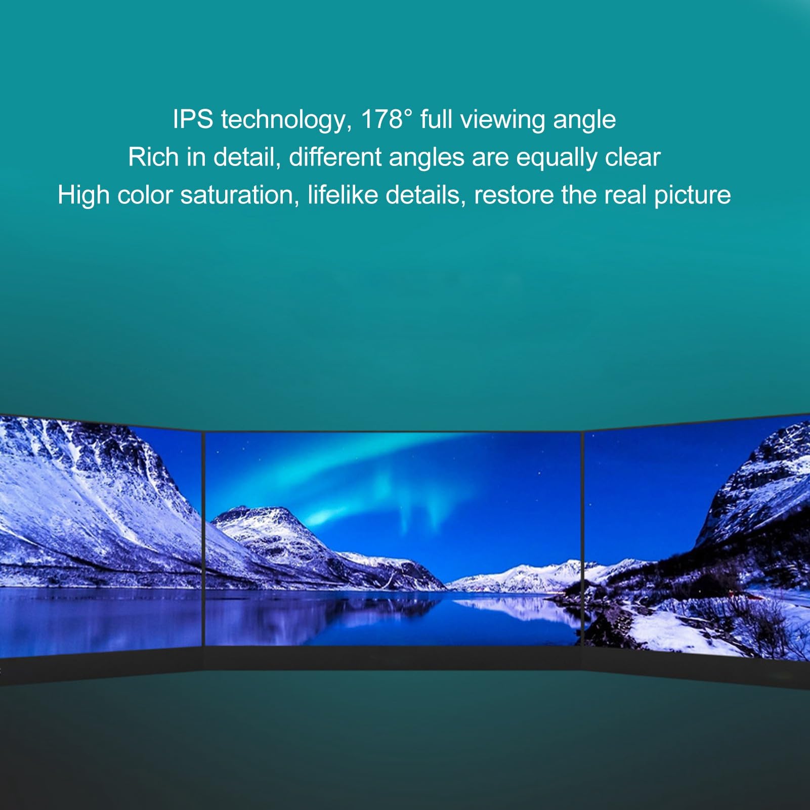 Przenośny Monitor, Wyświetlacz IPS FHD 13,3 1920x1080, Drugi Ekran HDMI Typu C, Podwójny Głośnik, Ochrona Oczu HDR, Monitor do Gier do Laptopa/PC/tabletu/PS3/4/5/Switch/RPi