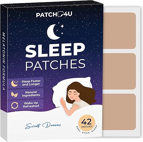 PATCH4U 42 parches para dormir para adultos extra fuertes, acción rápida, ingredientes 100% naturales, agradables al tacto y fáciles de aplicar, disponible en Yaxa Venezuela