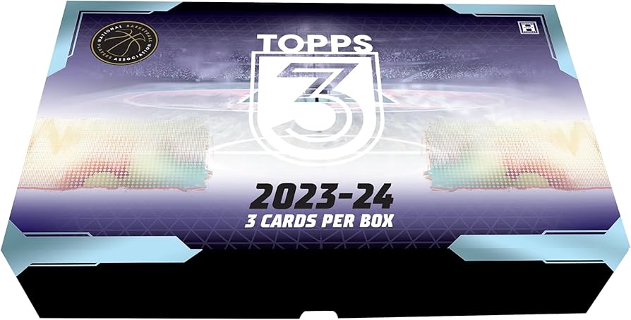 【未開封】2023-24 Topps Three Basketball 未開封23-24Topps Three Basketball Hobby Box 未開封】2023-24 Topps