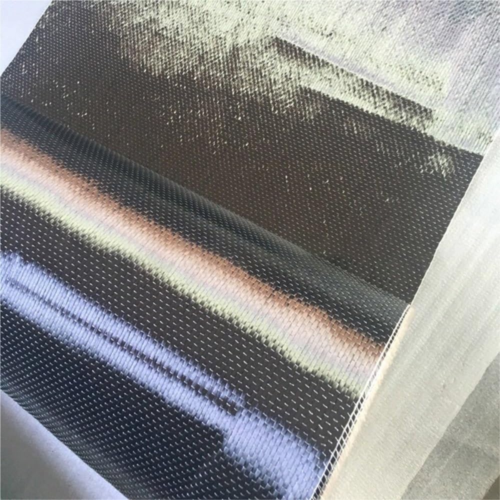 Kohlefaserrolle 300g Kohlefaser 12k UD Unidirektionaler Stoff for Wasserhahn Hochfestes Reparaturmaterial for Gebäudereparaturen 1 Stück(30cm x 1m)