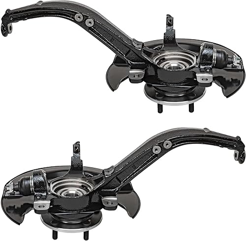 Miniatura 232 de Detroit Axle - Kit de suspensión delantera de 4 piezas para 4WD Ford F-150 F-250 Expedition Lincoln Navigator, 2 brazos de control superiores con