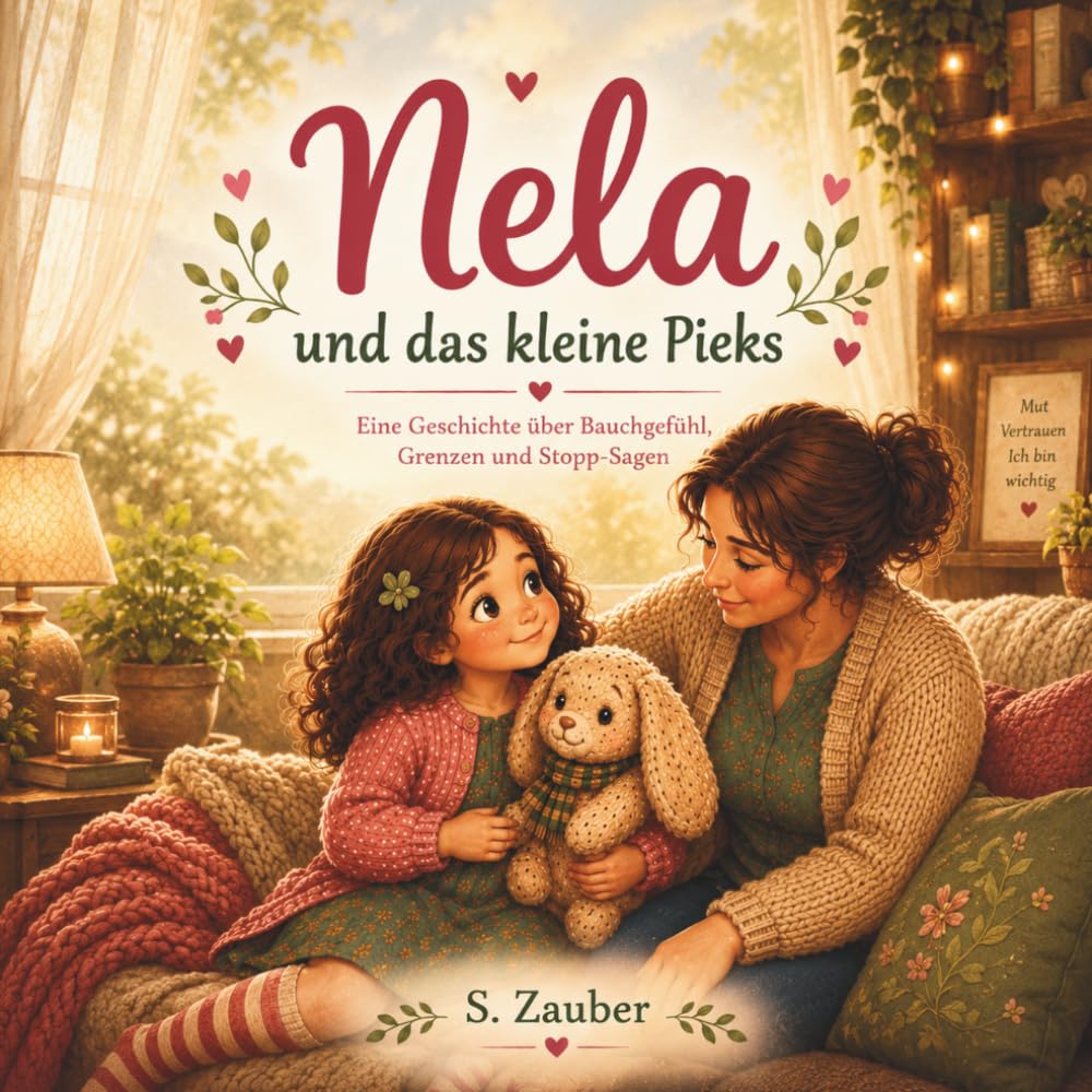 Nela und das kleine Pieks: Eine Geschichte über Bauchgefühl, Grenzen und Stopp-Sagen