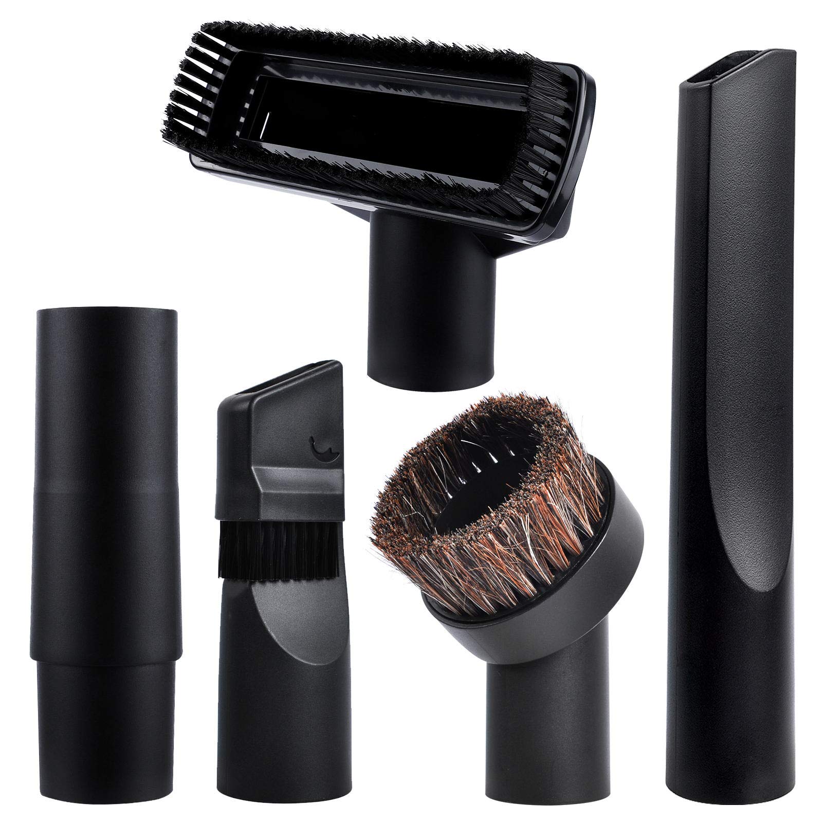 KEEPOW 掃除機ノズル ブラシ 外径31-34mmの掃除機に対応 掃除機のノズル 掃除機用ブラシ 掃除機交換用アクセサリー 非全機種対応 5セット