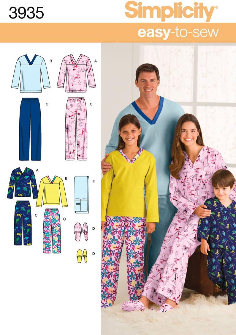 Simplicity pattern pajama pants Clearance