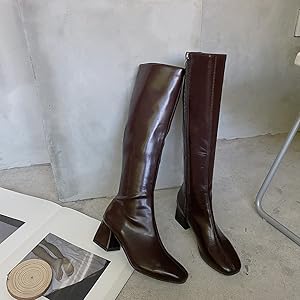 Amazon | [VANDROUP] ロングブーツ ブーツ レディース ロング