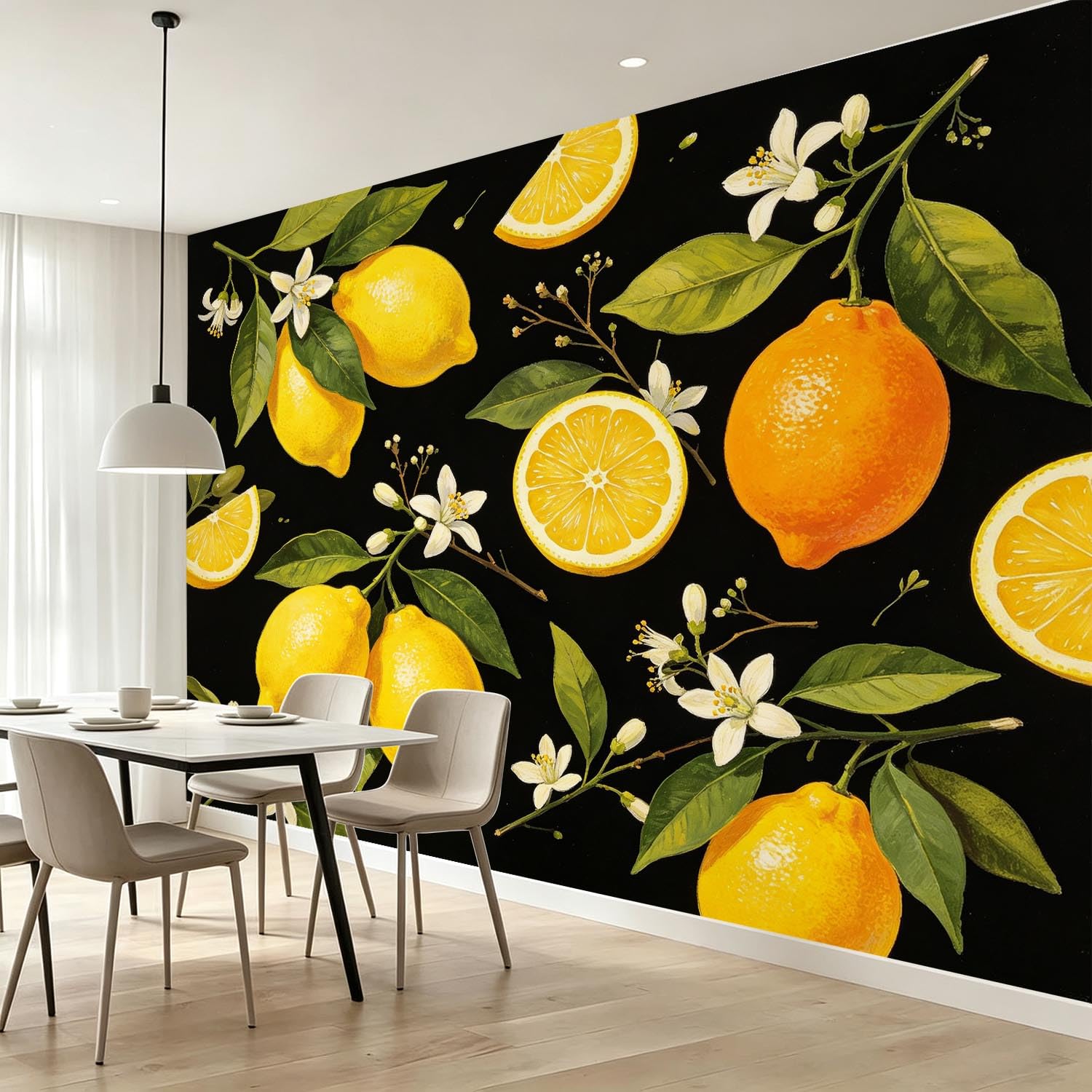 Fototapete Zitrone Tapete 300 x 210 cm (WxH)