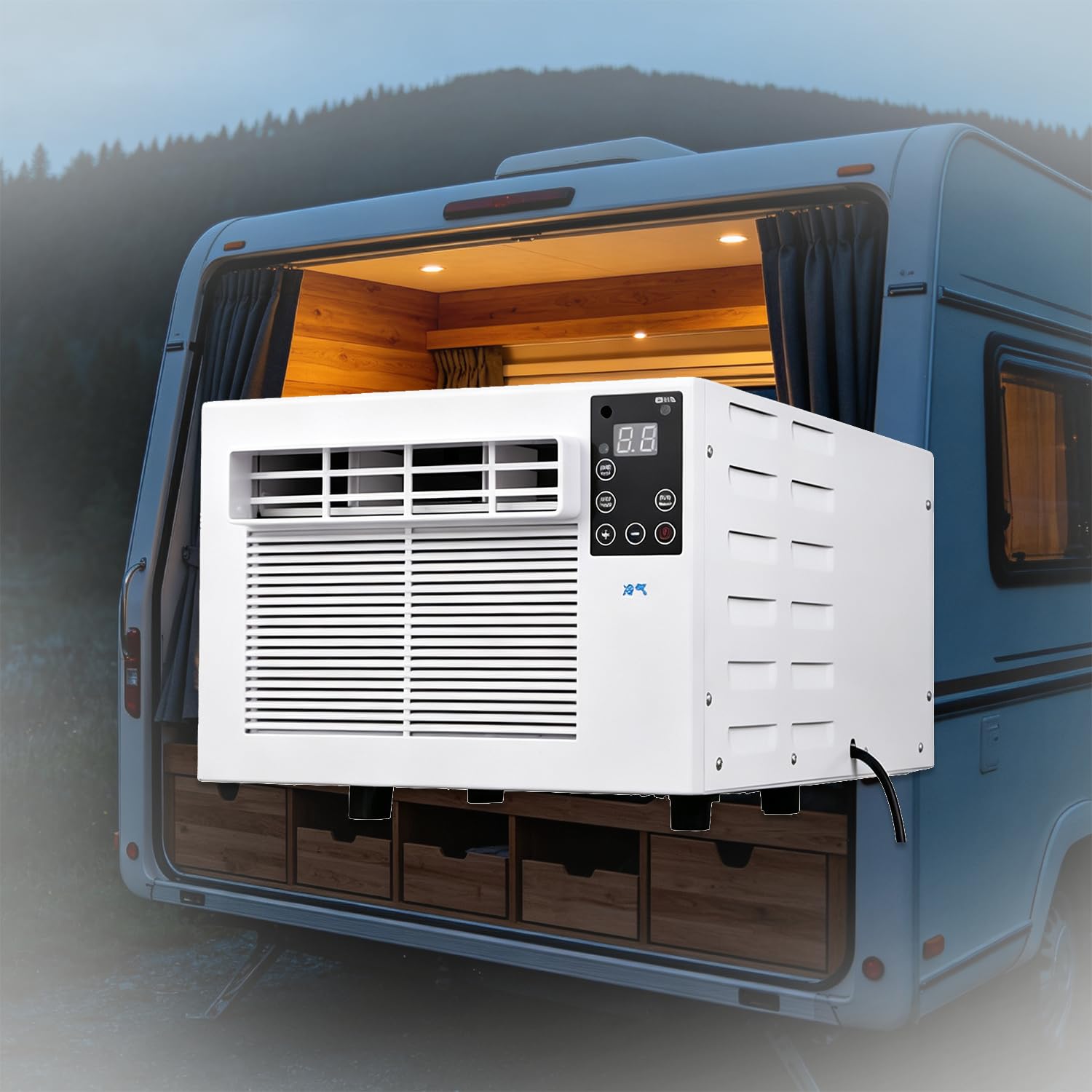 WTRYRN Mini AC, eco R290 coolant for silent daily use 220V