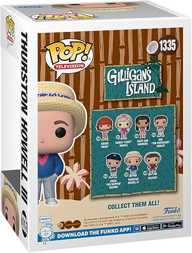 Miniatura 3 de Funko POP! TV: Gilligan's Island - Thurston - Isla de Gilligan - Figura de vinilo coleccionable - Idea de regalo - Producto oficial - para niños y
