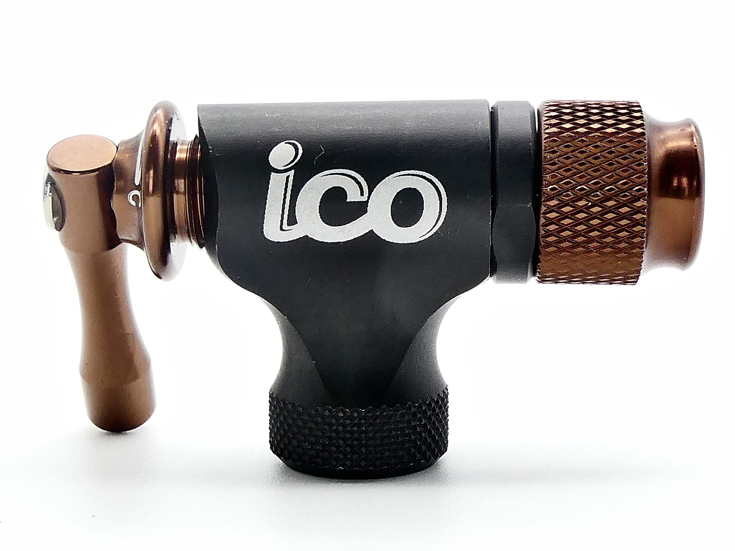 Pompa CO2 per gonfiaggio di CO2 per pneumatici, compatibile con valvole Presta e Schrader, per bici da strada e mountain bike