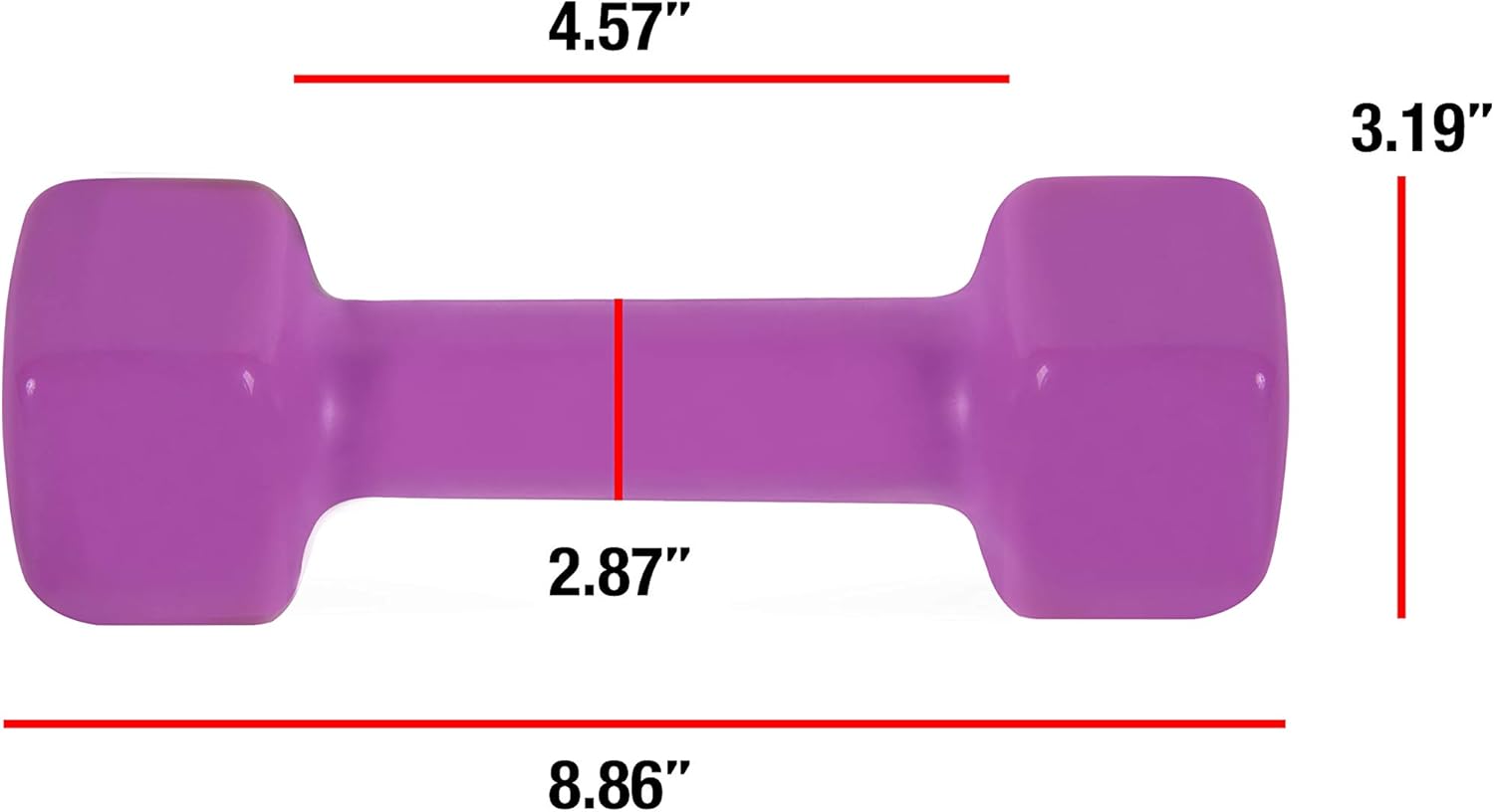 HOT 15 Lb Cap Vinyl Dumbbell Vinyl Coated Dumbbell Set 1-15