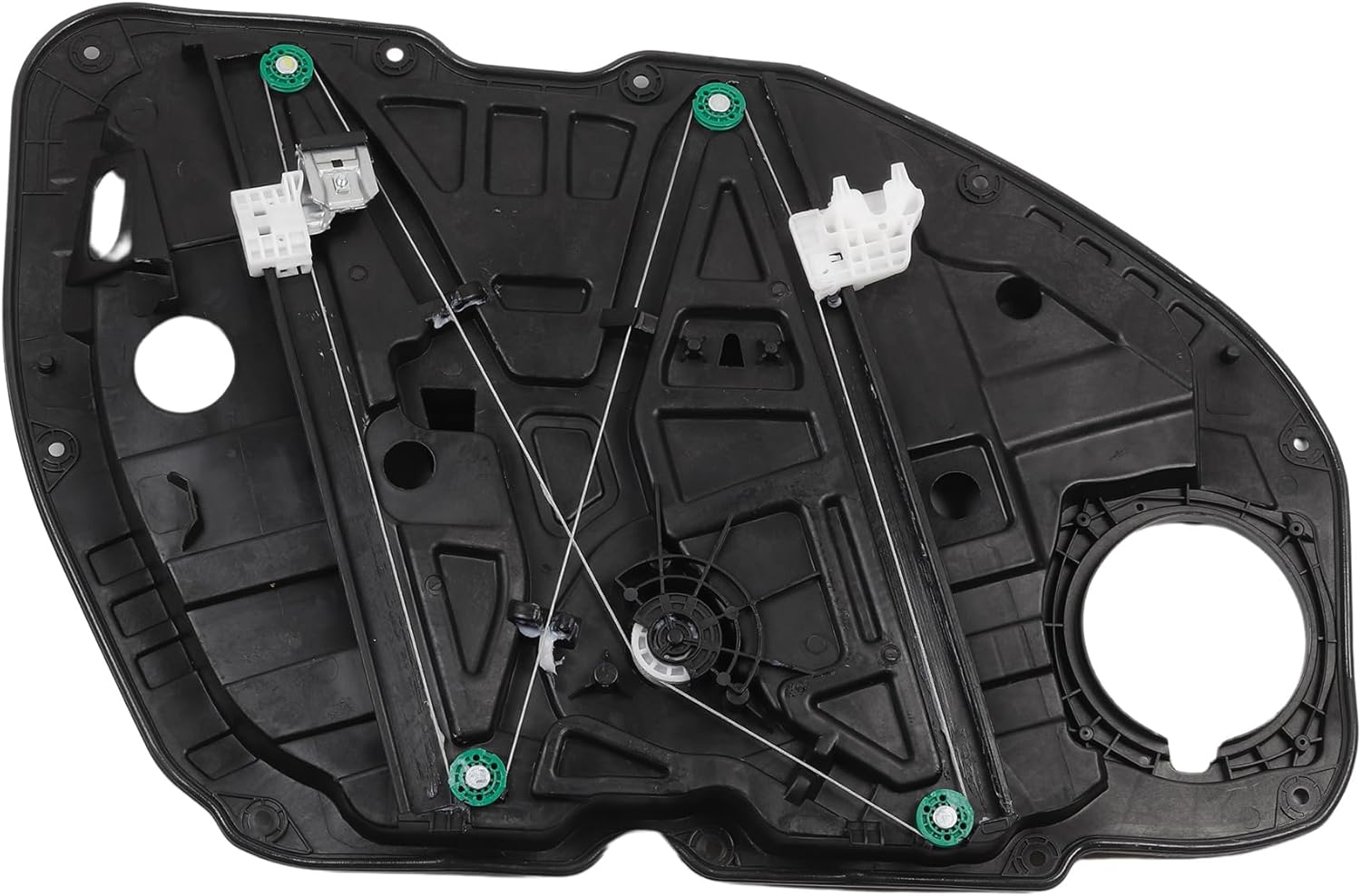 Dasbecan Front Right Passenger Side Power Window Regulator with Panel Compatible with Kia Optima K5 2016-2021 Replaces 82481-D4000 82481-D5000 Without Motor