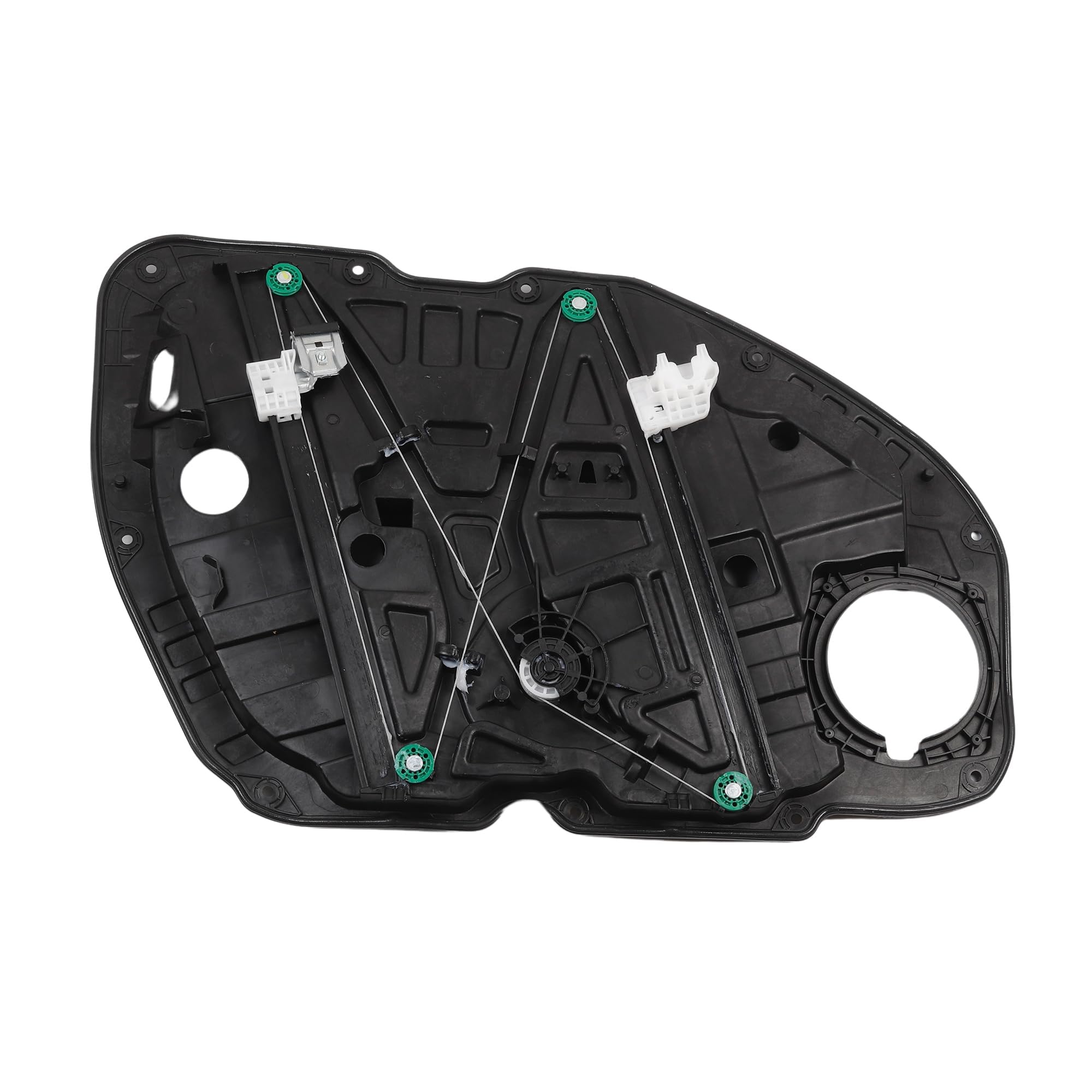 Dasbecan Front Right Passenger Side Power Window Regulator with Panel Compatible with Kia Optima K5 2016-2021 Replaces 82481-D4000 82481-D5000 Without Motor