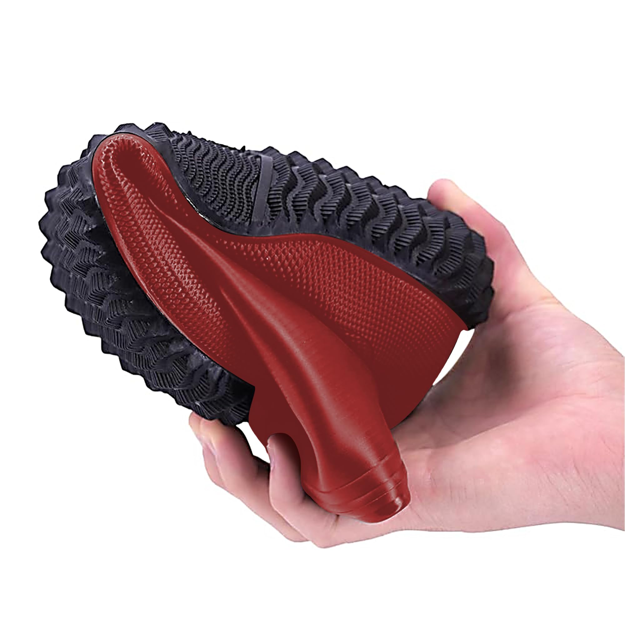 JOMIX Botas de Agua Impermeables Plegables para Mujer y Hombre
