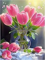 Vista 12 de DOTZSO Beach Diamond Painting Kits for Adults, Easy DIY 5D Round Full Drill Diamond Art kit Diamond Dot Crystal Gem Art and Craft for Beginners Home