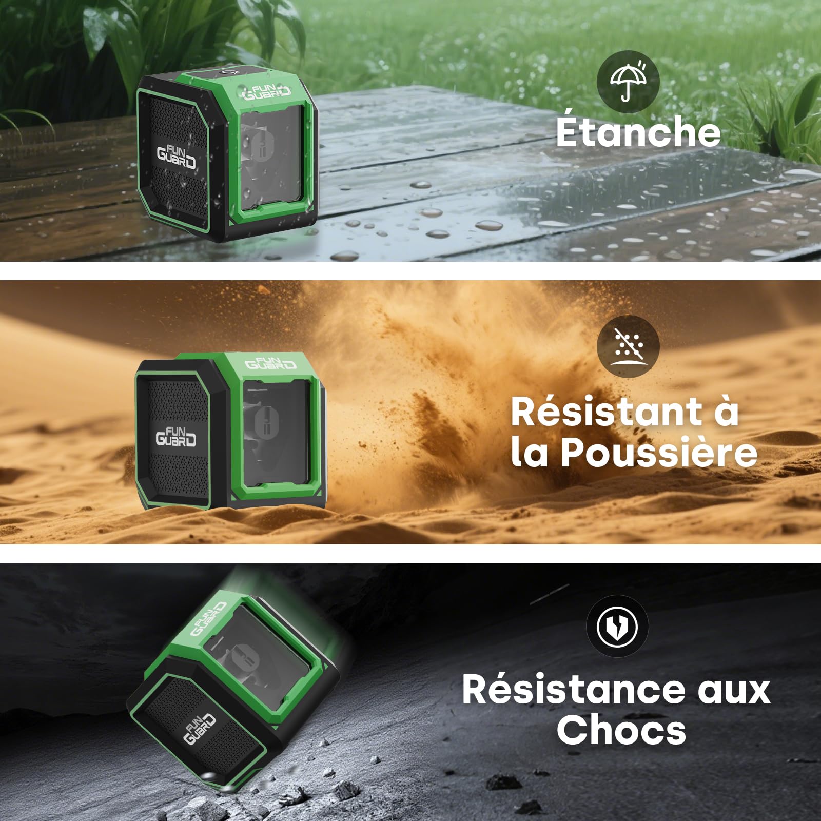 Niveau Laser Vert avec trépied, Autonivelant, 2 x AA piles | 30M Horizontal/Vertical Lignes, IP54 pour Les Chantiers,Décoration d'intérieur, DIY