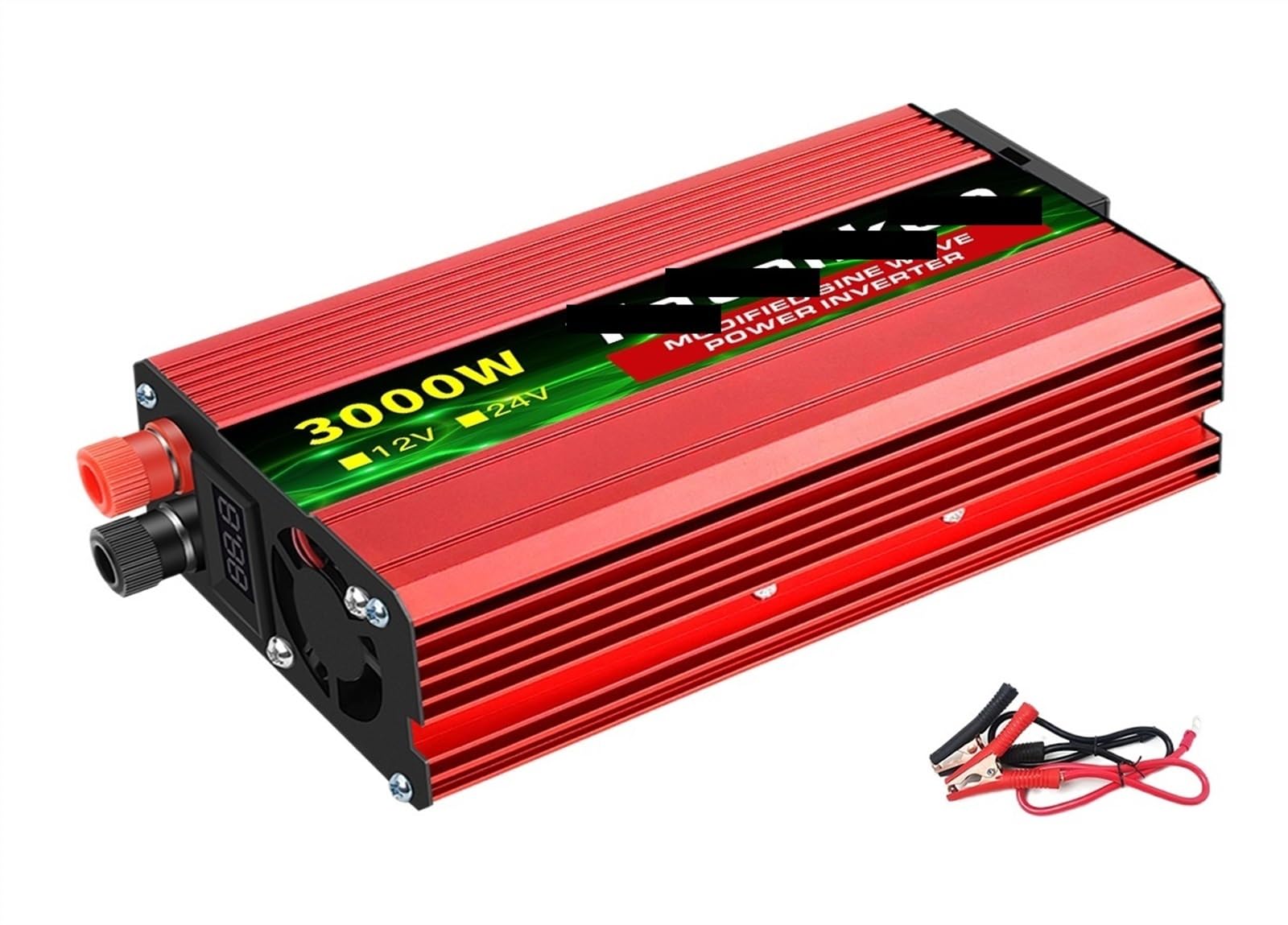 Falownik, 1500W/2000W/2600W DC 12V do AC 220 przenośna przetwornica napięcia samochodu przejściówka ładowarki uniwersalne akcesoria samochodowe