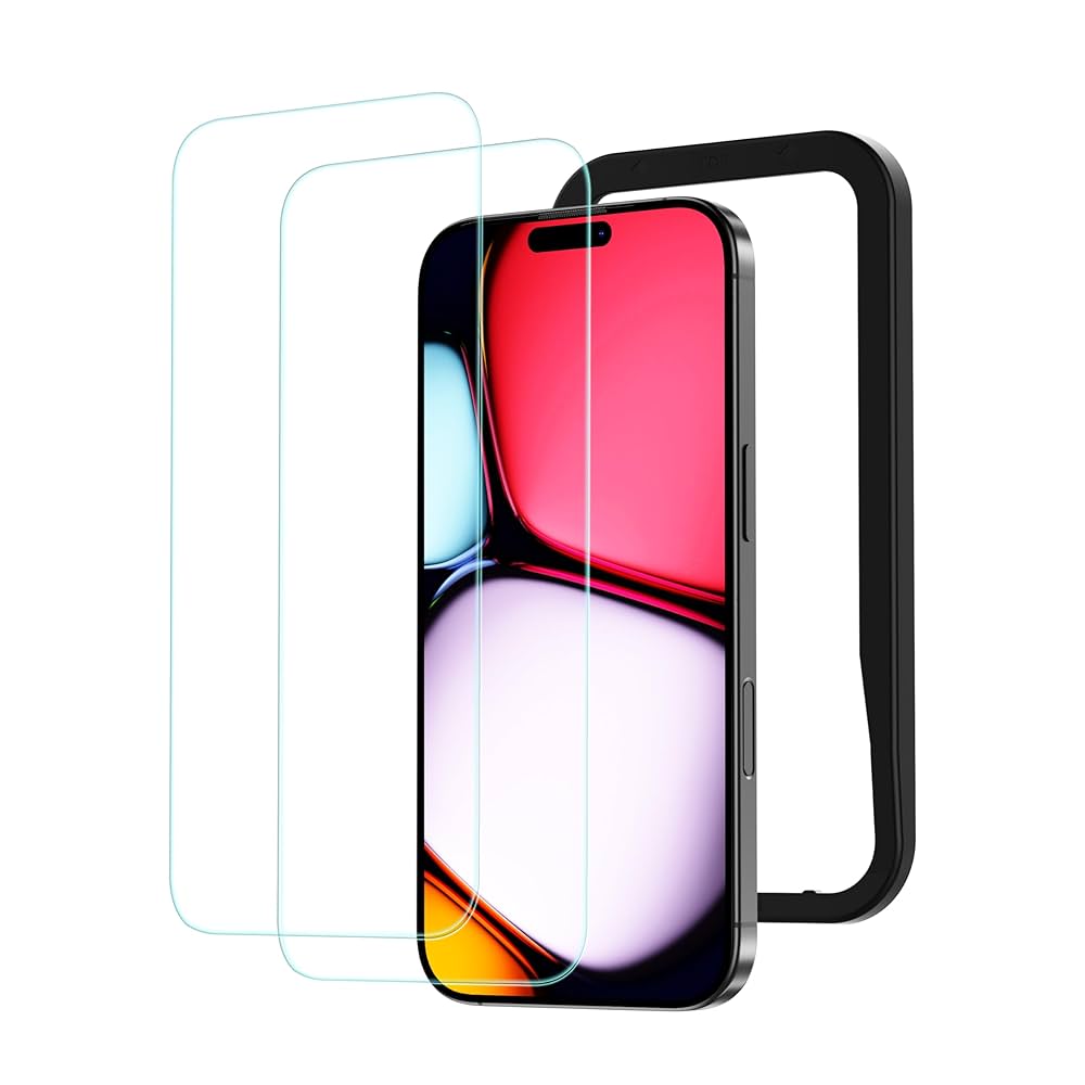 Amazon | NIMASO ガラスフィルム iPhone 16 pro 用 強化ガラス