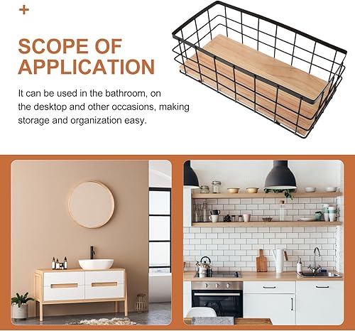 Miniatura 6 de Cabilock Estante de almacenamiento de metal, estante de almacenamiento de pared, estantes de almacenamiento de metal, organizador de escritorio,