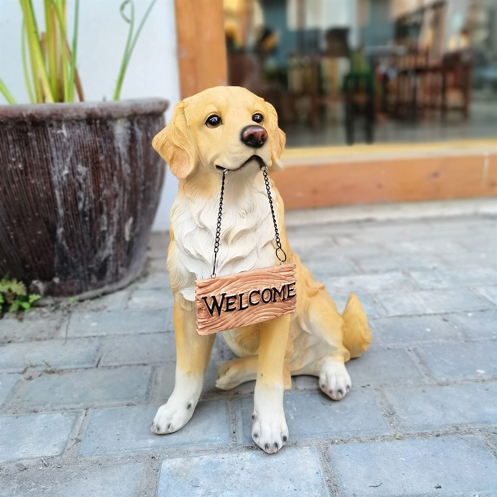 ゴールデンレトリバー　ウェルカムオブジェ ゴールデンレトリバーウェルカムオブジェ