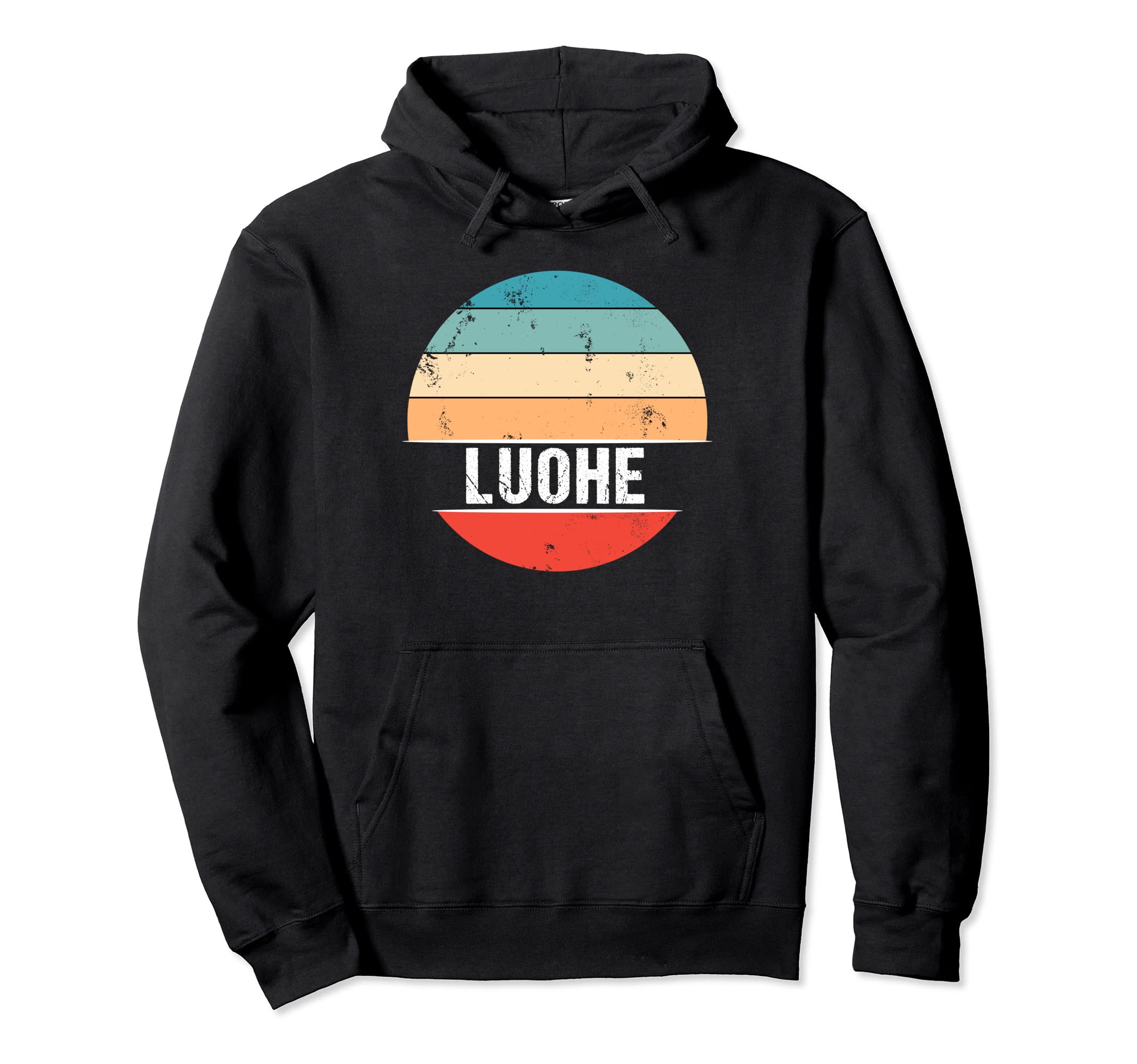 Luohe China City Trip Pullover Hoodie