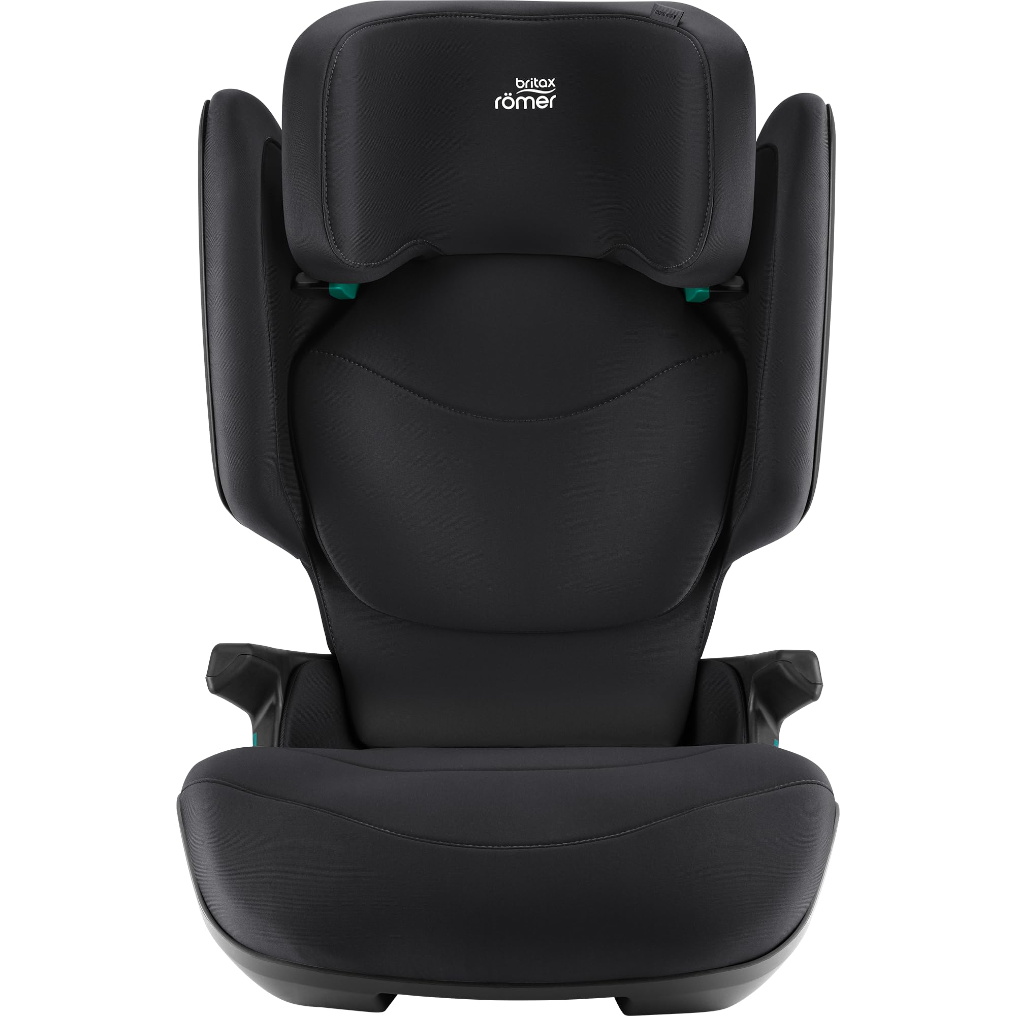 BRITAX RÖMER Silla de coche infantil KIDFIX M i-Size, para niños de 100-150 cm (i-Size) con y sin ISOFIX, 3,5-12 años, Space Black