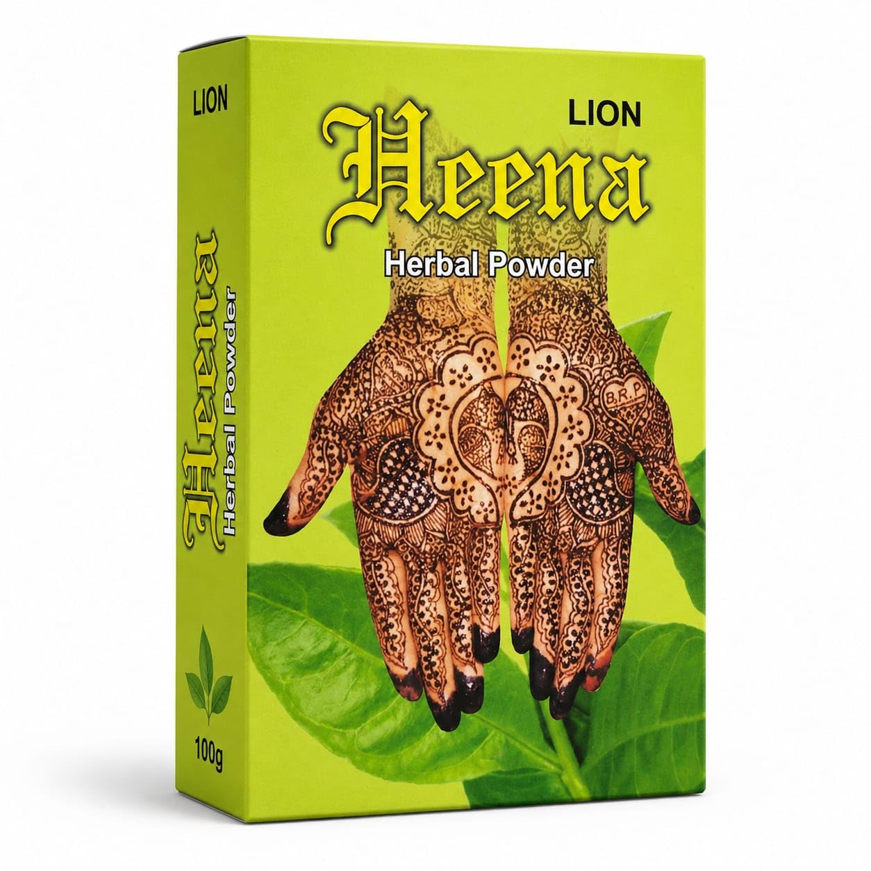 Lion Heena Powder 100gm (Pack Of 2), Natural Hair and Skin Colour, Herbal Mehndi Powder-image-6