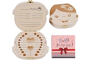 Charming Baby Tooth Holder Preserver for Forever Cherished Childhood Memories