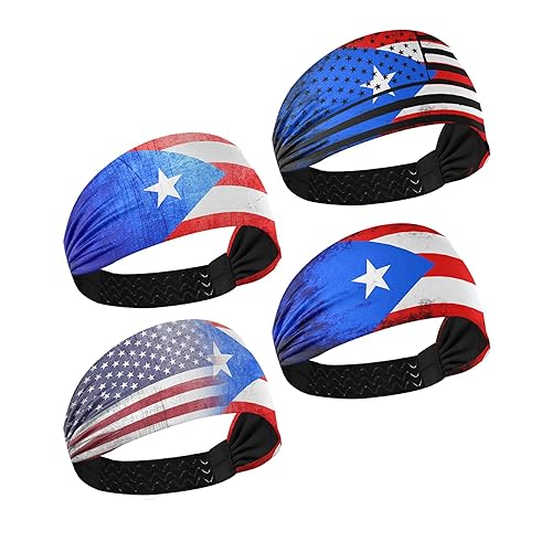 Sports Sweatbands Headband for Men Women Elastic Headband Hair Bands