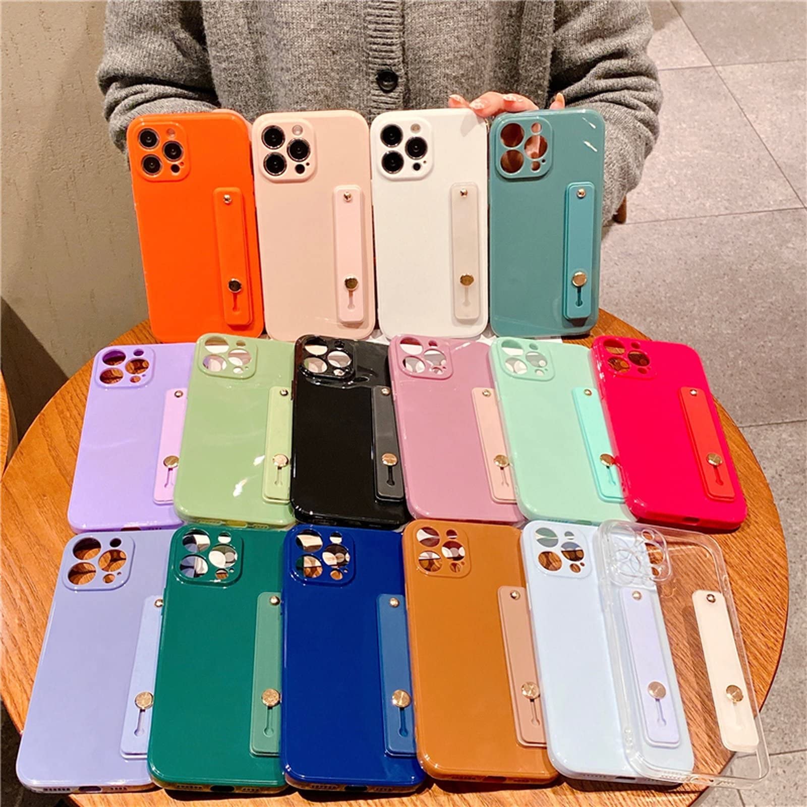 Amazon | Z-M01 16 色電話ケース for iPhone 11 12 13 プロマックス 12