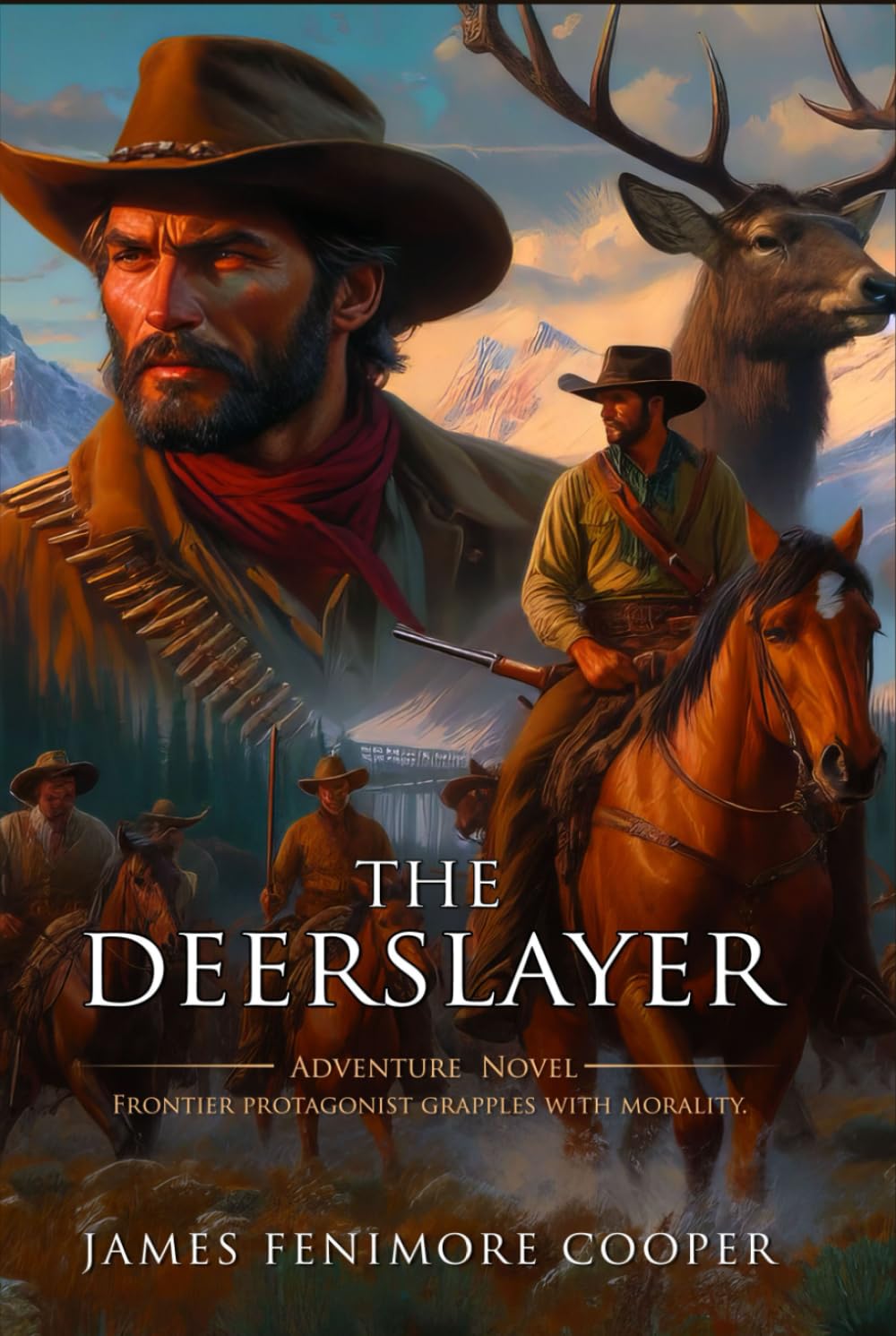 The Deerslayer: Complete with Classic illustrations and Annotation