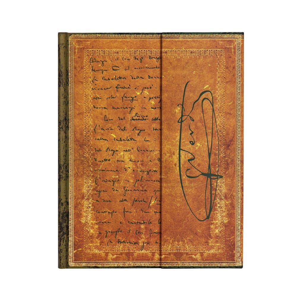 Hardcover Journals, Verdi, Carteggio, Unlined: Unlined Ultra (Embellished Manuscripts Collection)