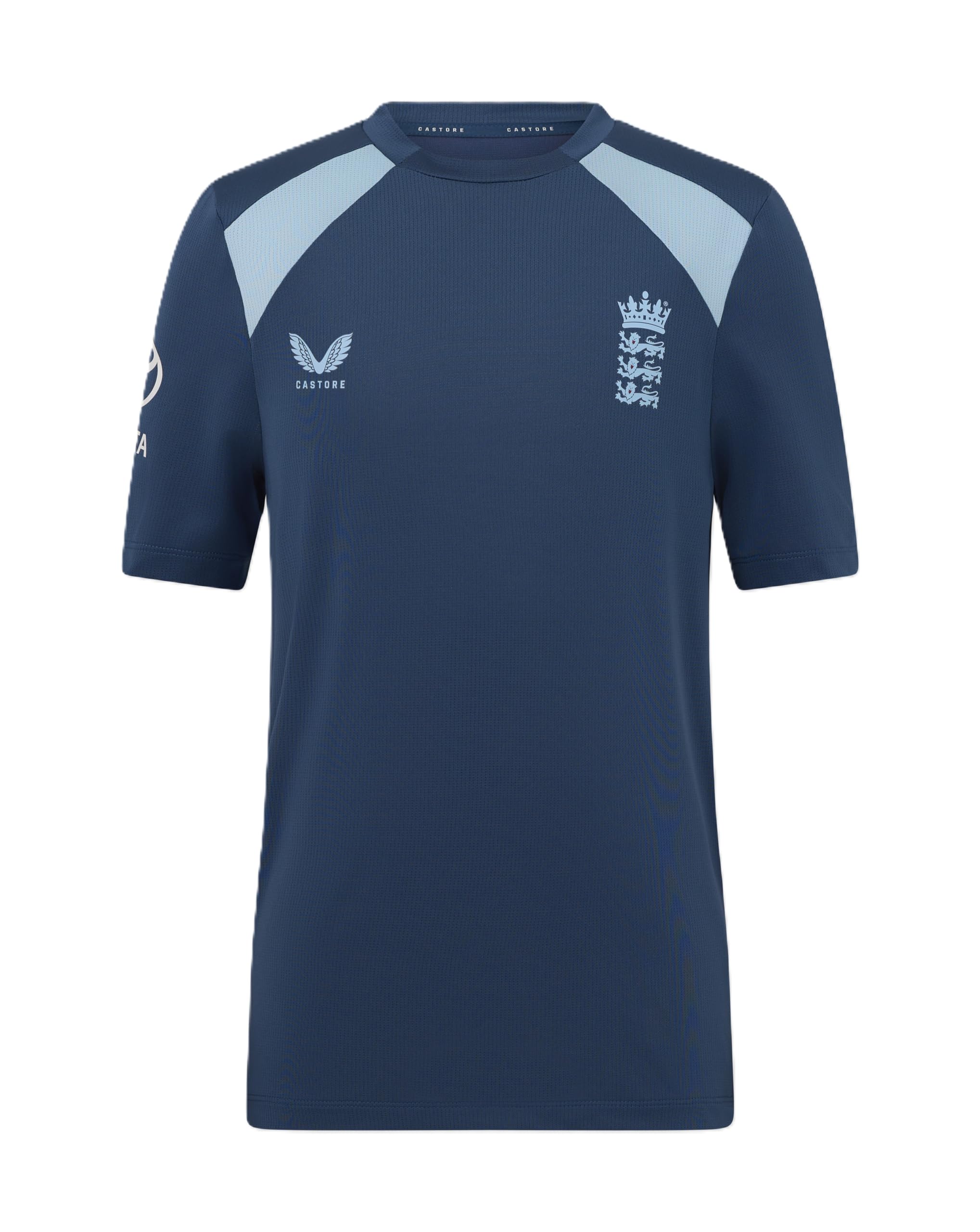 England Cricket Junior 26/27 Training Short Sleeve T-shirt
