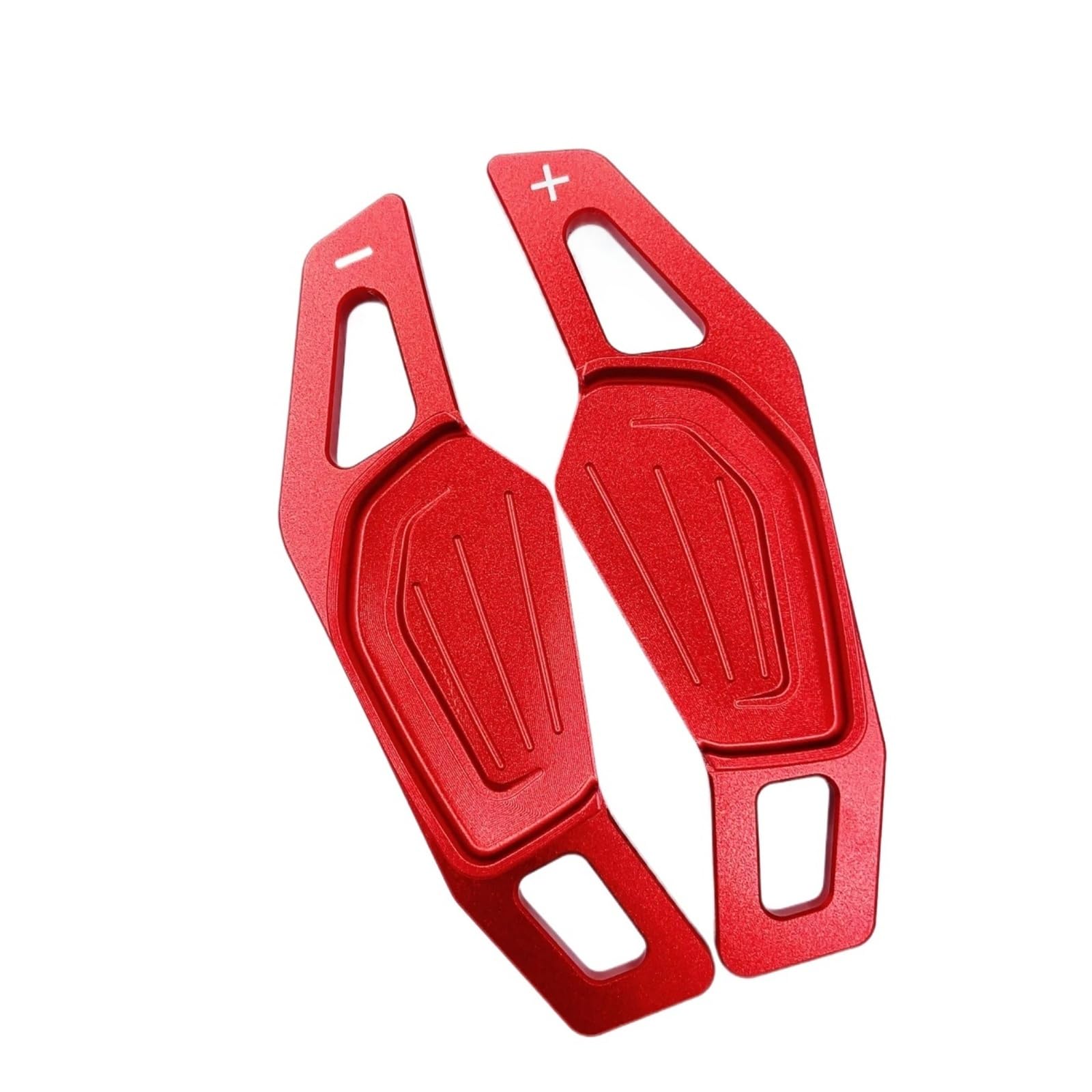 Zhangzhengyao Red Car Steering Wheel Shifter Paddle For Skoda For Octavia For A8 For Mk4 For Enyaq For Rs For Vrs 2020-2022 Car Steering Wheel Shifter Paddle Extension(Red)