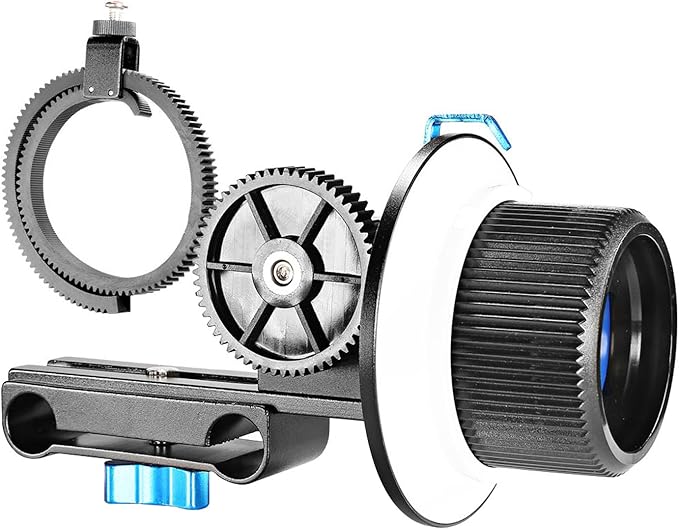 Neewer® Follow Focus with Adjustbale Gear Ring Belt for DSLR Cameras Such as Nikon