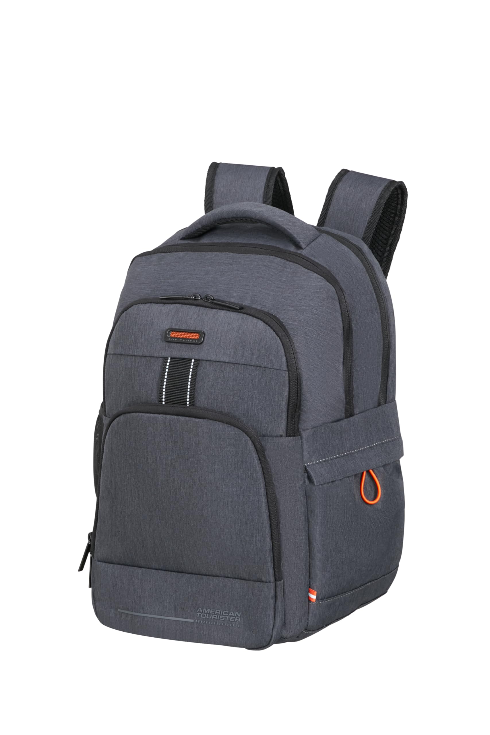 American Tourister AT WORK NXT - Laptop Backpack 15.6" for Men, Business & School Backpack, Ergonomic & Modern - for Office & School & University - Grey Melange