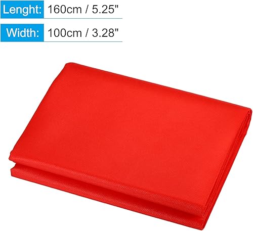 Vista 2 de PATIKIL Telón de fondo de tela no tejida de 5 x 3 pies, fondo de pantalla roja para estudio de fotografía Verde claro,Marrón,Azul