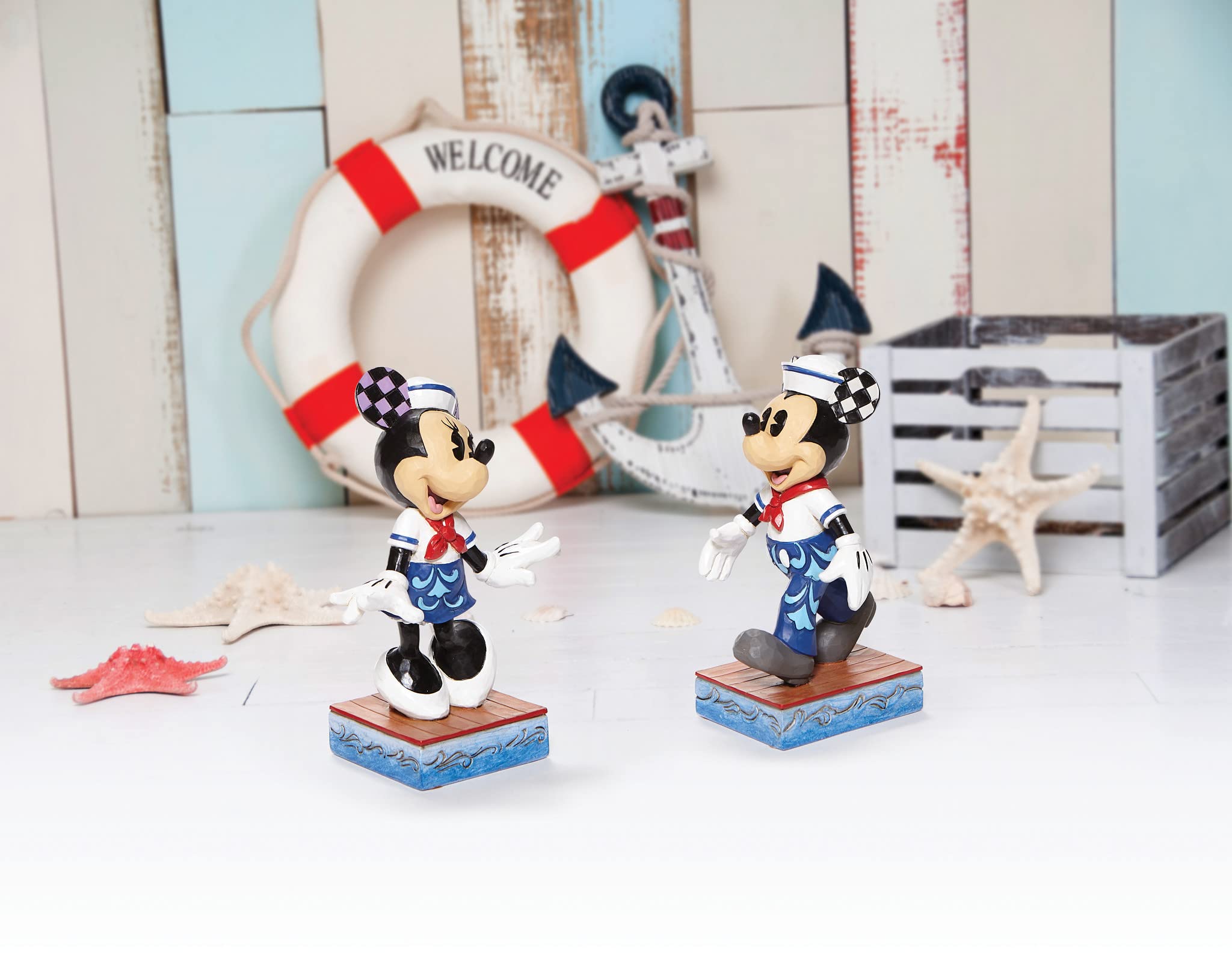 Disney Traditions ハンドペイント ミッキー 特別価格」ミッキーマウス フィギュア ミッキーと仲間達 トーテム
