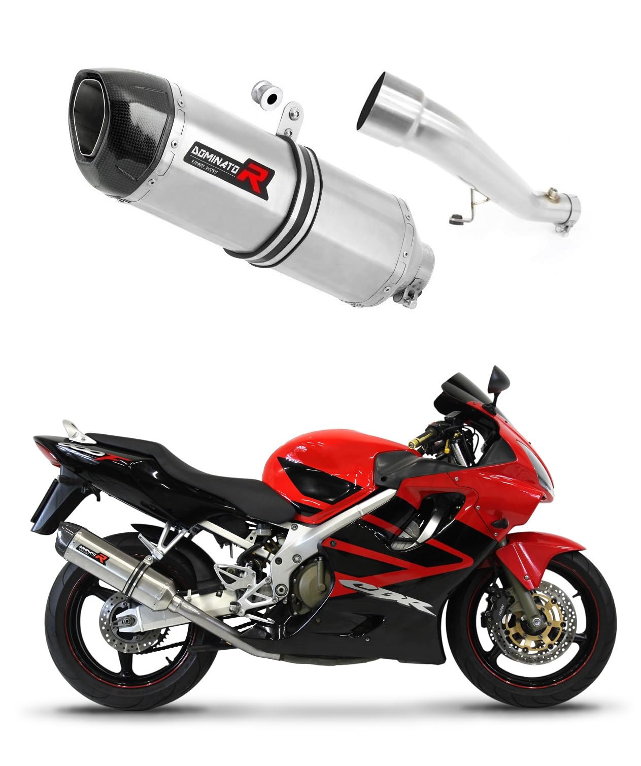 Honda CBR 600 F4i Sport 2001 - 2006 Exhaust Silencer Muffler S6 Shorty Db Killer - View #9