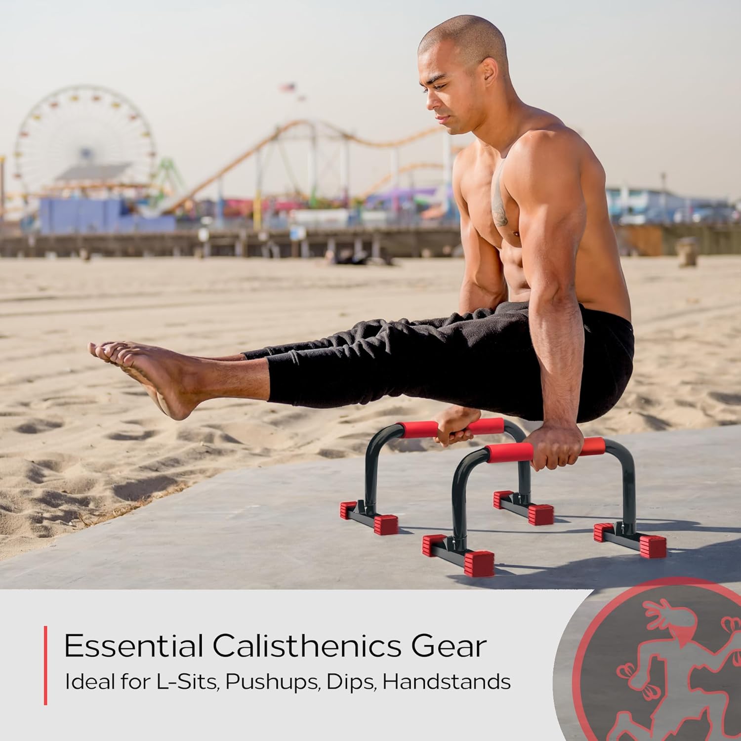 Rubberbanditz Parallettes Bars Lightweight, Heavy Comoros Ubuy