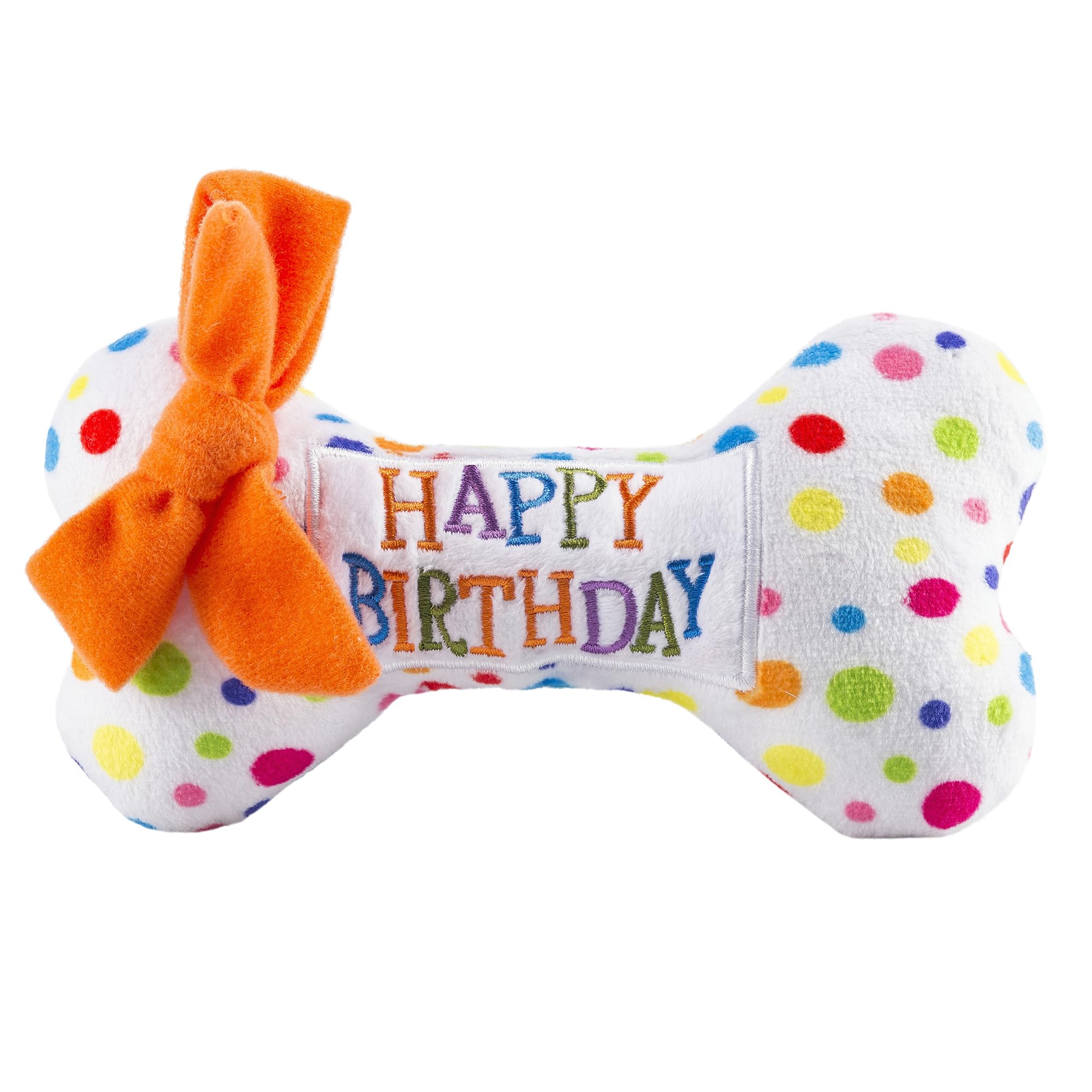 Pet Supplies : Haute Diggity Dog Happy Birthday Bone, Plush