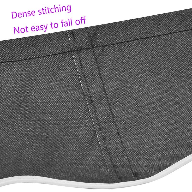 Parte Superior Dosel Lona Recambio para Patio, Tela De Repuesto para Toldo De Terraza Retráctil, Toldo De Lona para Balcón 2.5x2m 3x2m 4x2m(Camel,4x3m/13x10ft)
