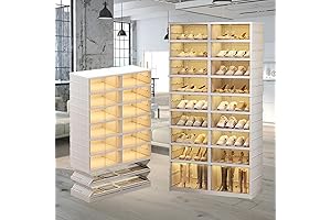 9-Tier Foldable Shoe Cabinet: The Space-Saving Solution for Your Footwear Collection