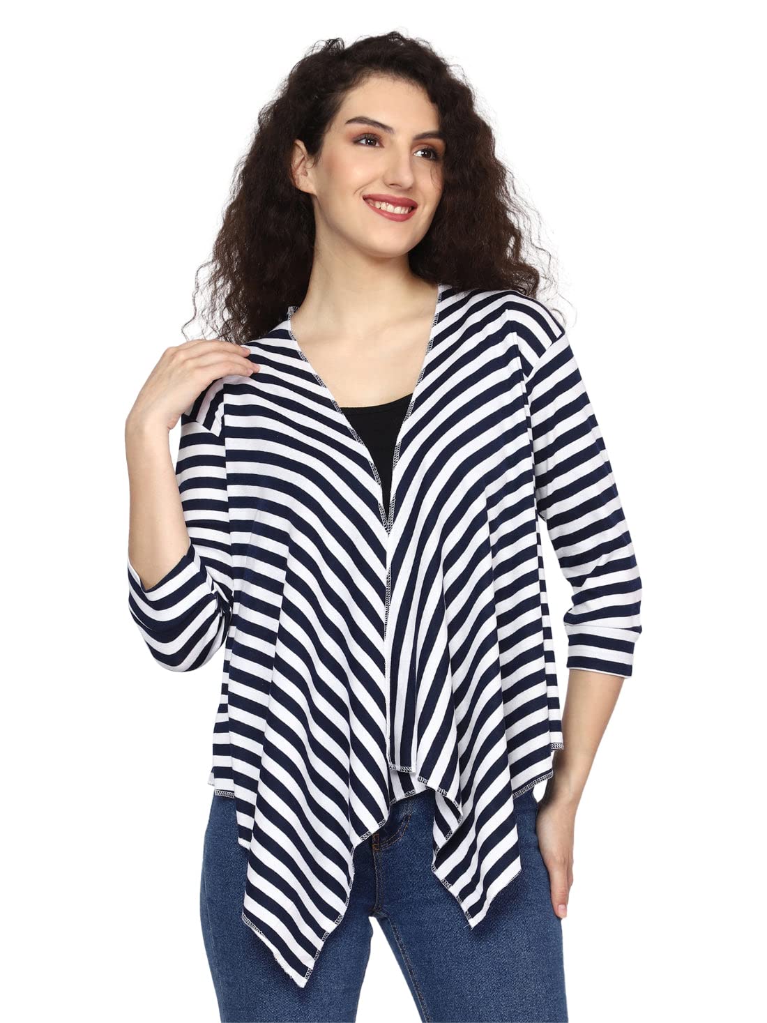 Amazon Brand-Nora Nico Women's Cotton Waterfall Shrug