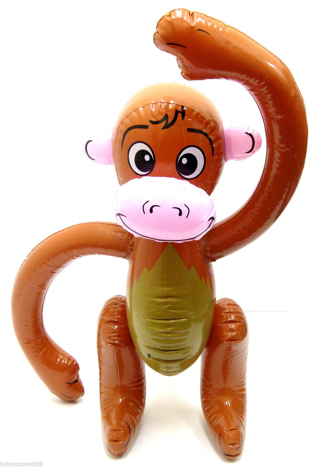 HENBRANDTBlow Up Monkey Inflatable Monkey Blow Up Toy Monkey Blow Up Chimp 58cm Party New