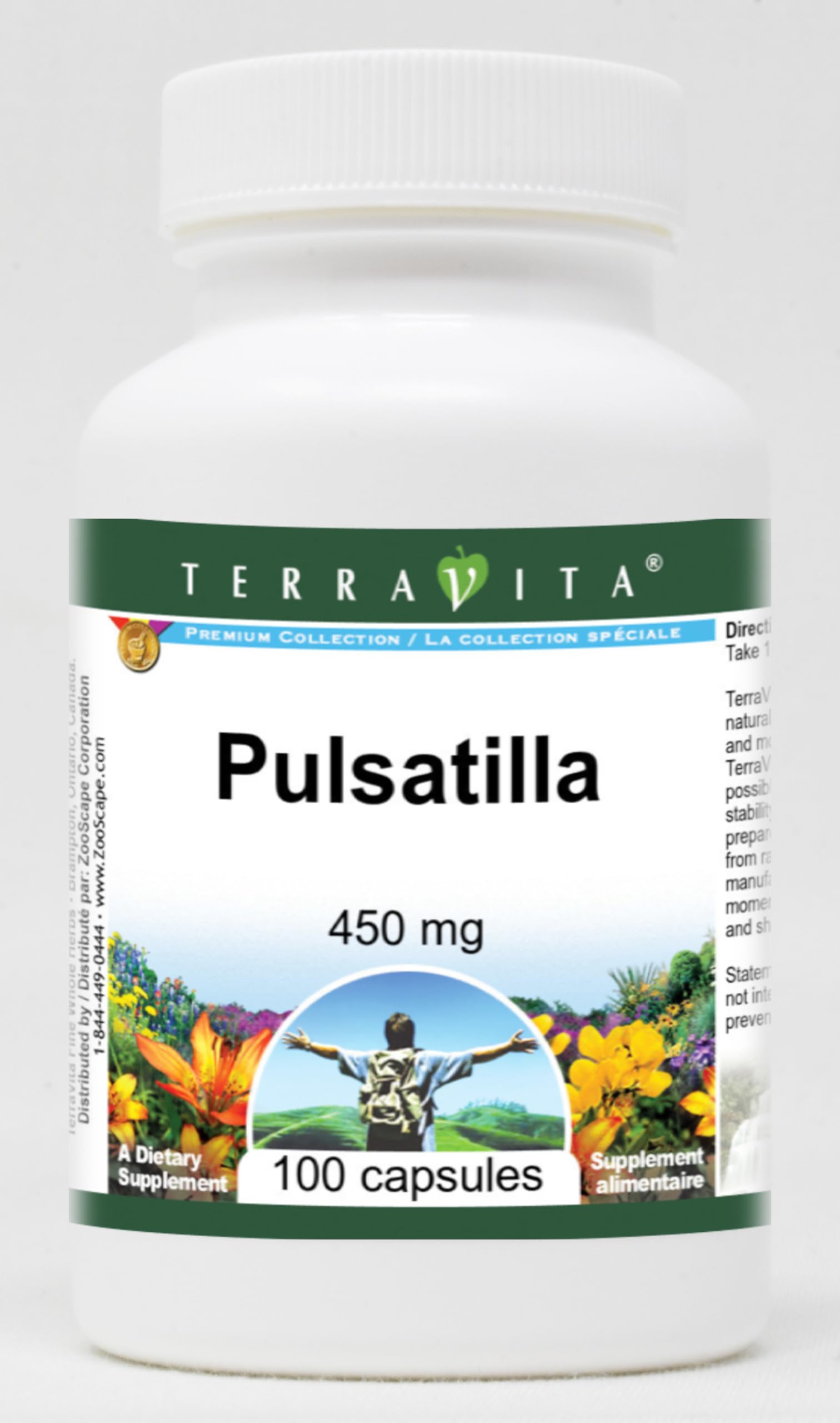 Pulsatilla - 450 mg (100 Capsules, ZIN: 521210)